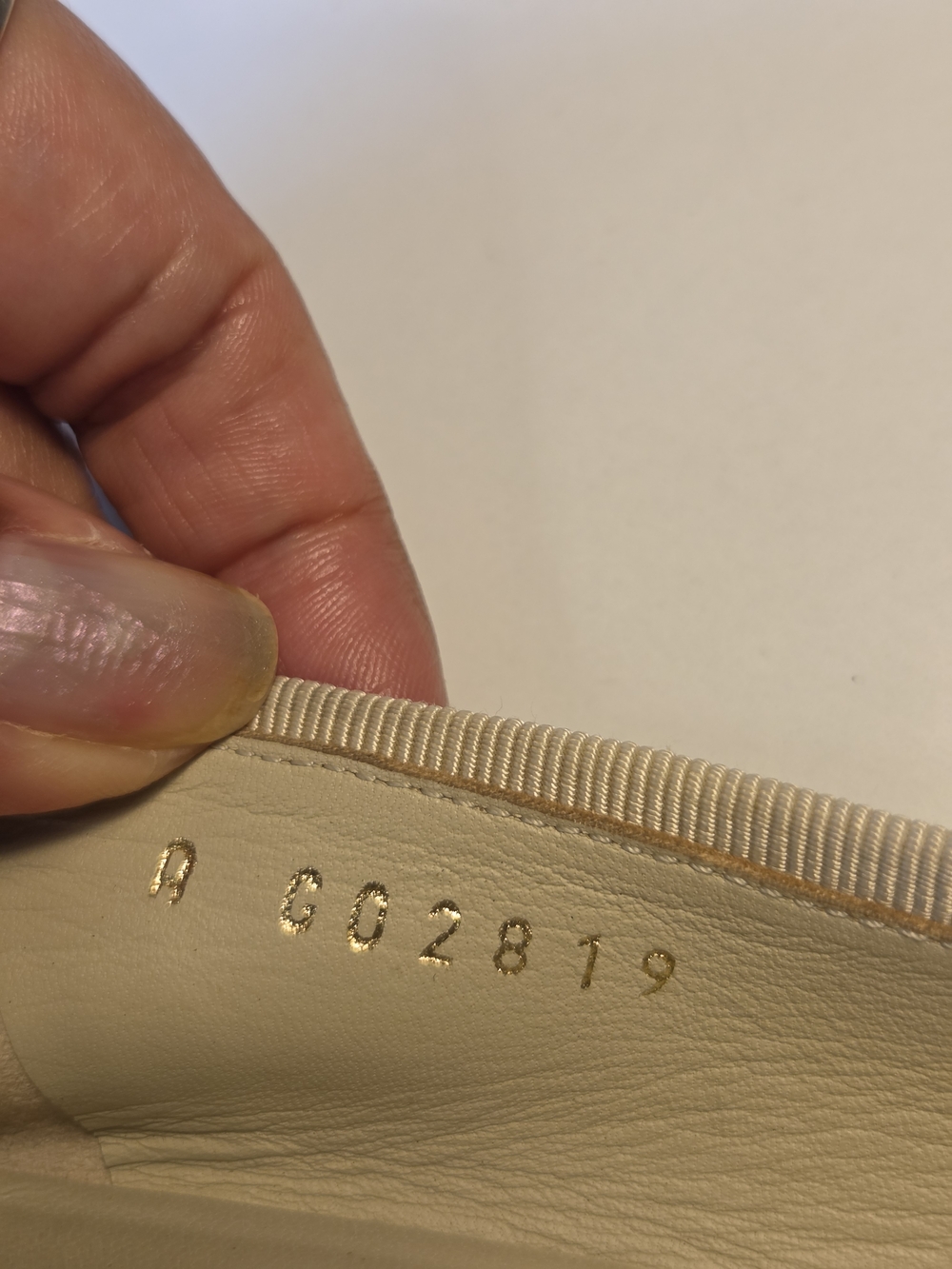 Chanel Ballerina Interlocking CC logo flats  35.5- Text Printed Fab/leather Auth - Picture 9 of 11